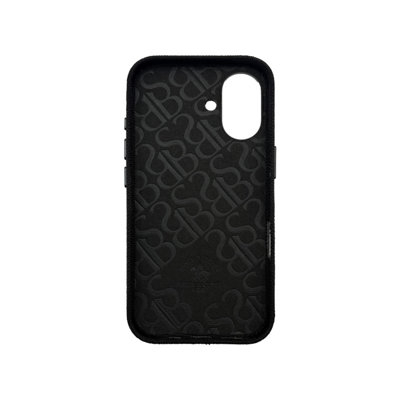 Чохол накладка Polo Leonard Leather Case iPhone 16 black
