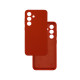 Чехол накладка Silicone Cover Soft Touch ЗК Samsung S24 / S25 Красный