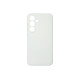 Чехол накладка Silicone Cover Soft Touch ЗК Samsung S24 / S25 Белый