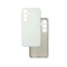 Чохол накладка Silicone Cover Soft Touch ЗК Samsung S24 / S25 Білий