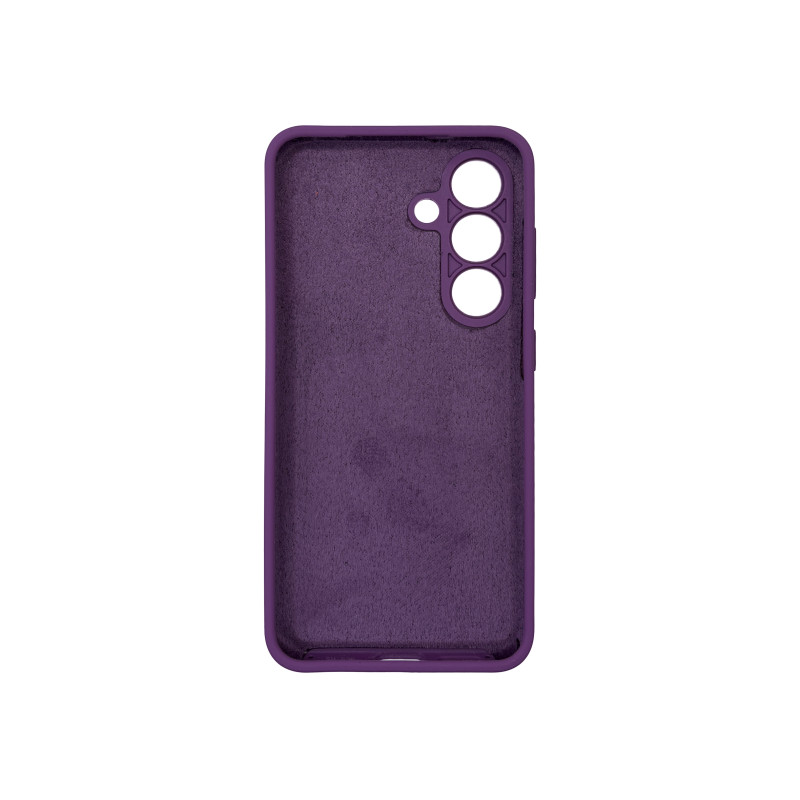 Чохол накладка Silicone Cover Soft Touch ЗК Samsung S24 / S25 Фіолетовий