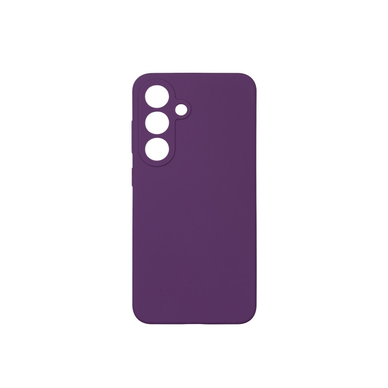 Чохол накладка Silicone Cover Soft Touch ЗК Samsung S24 / S25 Фіолетовий