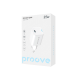 Сетевой адаптер Proove Pocket GAN 25W Type C White