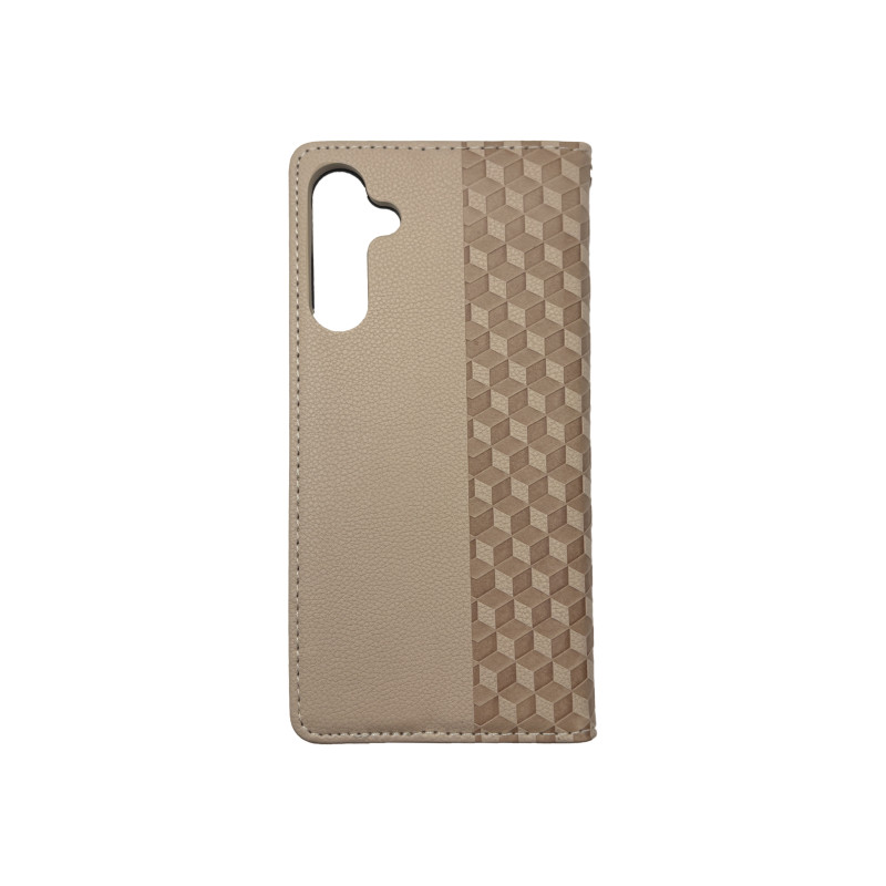 Чехол книжка Deluxe Samsung A16 Пудра