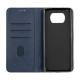 Чохол книжка Business leather Xiaomi Poco X3 Темно-синій