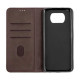 Чохол книжка Business leather Xiaomi Poco X3 Коричневий
