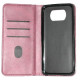 Чохол книжка Business leather Xiaomi Poco X3 Рожевий