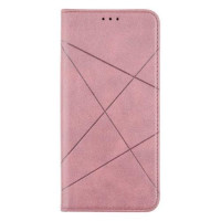 Чехол книжка Business leather Xiaomi Poco X3 Розовый