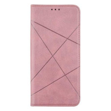 Чехол книжка Business leather Xiaomi Poco X3 Розовый