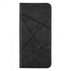 Чехол книжка Business leather Xiaomi Poco X3 Черный