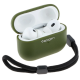 Чохол-футляр для навушників AirPods Pro2 Spigen Ring Leather Armor Army Green