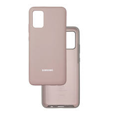 Чехол накладка Silicone Case Samsung A02s / M02s Темная-пудра