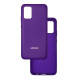 Чохол накладка Silicone Case Samsung A02s / M02s Фіолетовий
