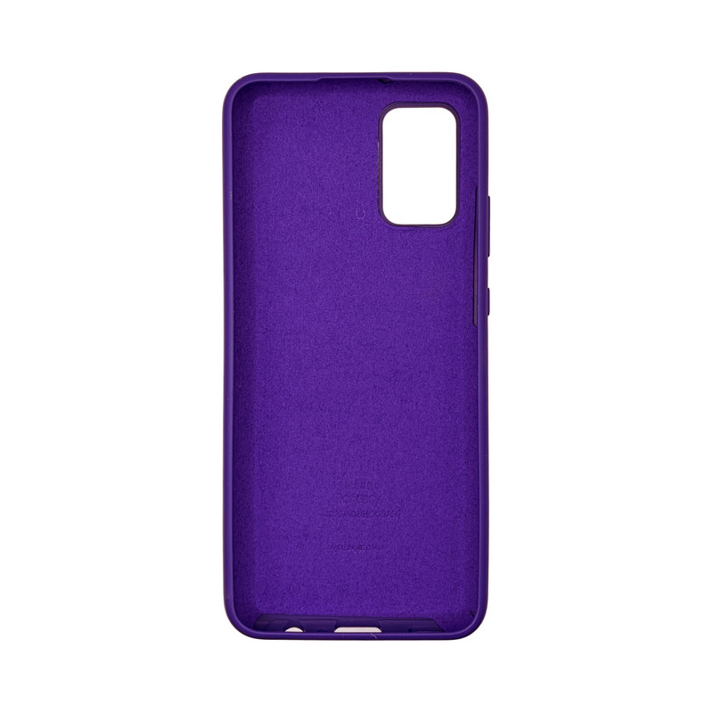 Чохол накладка Silicone Case Samsung A02s / M02s Фіолетовий