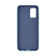 Чохол накладка Silicone Case Samsung A02s / M02s синьо-зелений