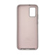Чехол накладка Silicone Case Samsung A02s / M02s Серый