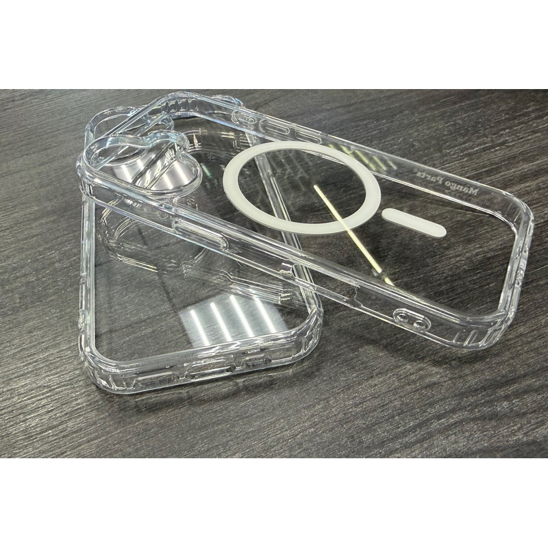 Чохол накладка Crystal Clear Protective Case MagSafe iPhone 16 Plus