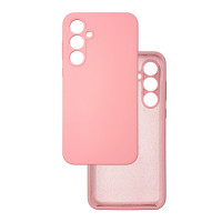 Чохол накладка Silicone Cover Soft Touch ЗК Samsung A55 Рожевий