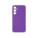 Чехол накладка Silicone Cover Soft Touch ЗК Samsung A55 Ультрафиолетовый