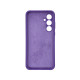 Чехол накладка Silicone Cover Soft Touch ЗК Samsung A55 Ультрафиолетовый