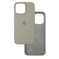 Чехол Silicone Case iPhone 15 Pro Серый (Stone)