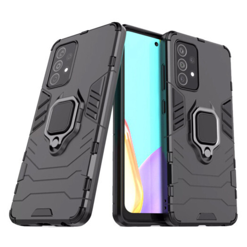 Чехол накладка Transformer Ring Samsung A52 Black