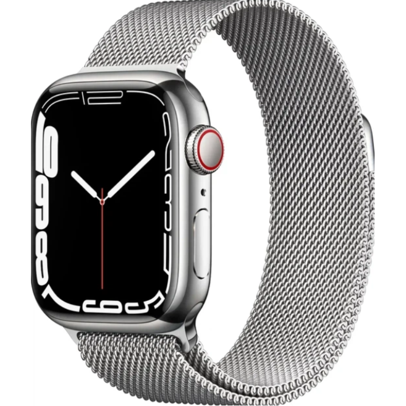 Ремешок Apple Watch металлический Milanese Loop 38/40/41 mm Lite Grey
