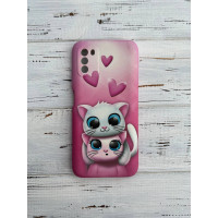 Чохол накладка Silicone Case Picture (2) Samsung A52