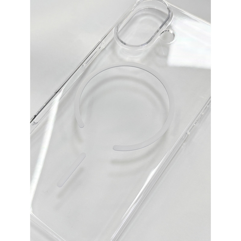 Чехол прозрачный накладка PC Magnetic iPhone 17