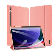 Чехол Dux Ducis Domo для Samsung Tab S10 Plus/S9 Plus/Tab S9 FE Plus with S Pen Holder Auto Sleep Pink