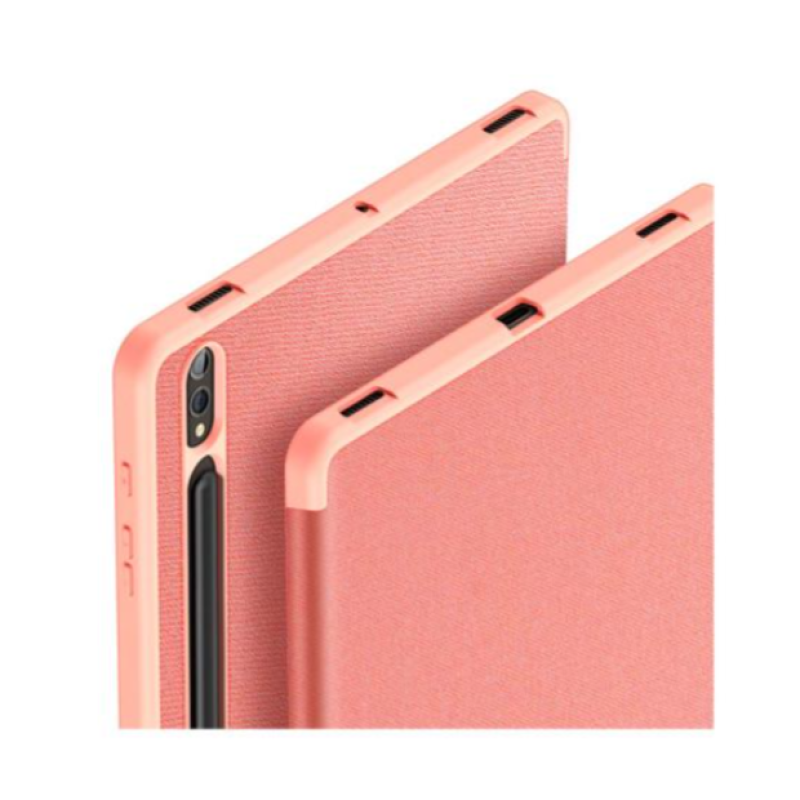 Чохол Dux Ducis Domo для Samsung Tab S10 Plus/S9 Plus/Tab S9 FE Plus with S Pen Holder Auto Sleep Pink