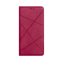 Чехол книжка Business leather Xiaomi Redmi Note 10 (4G) / 10S / Poco M5s Красный