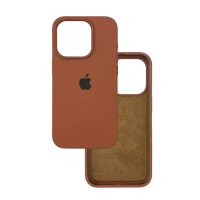 Чехол Silicone Case iPhone 13 Pro Коричневый