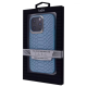 Чехол накладка Kajsa with Magsafe Blue Snake iPhone 13 Pro Max