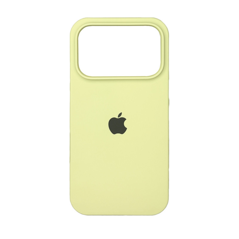 Чехол Silicone Case Желтый (Mellow Yellow) iPhone 17 Pro