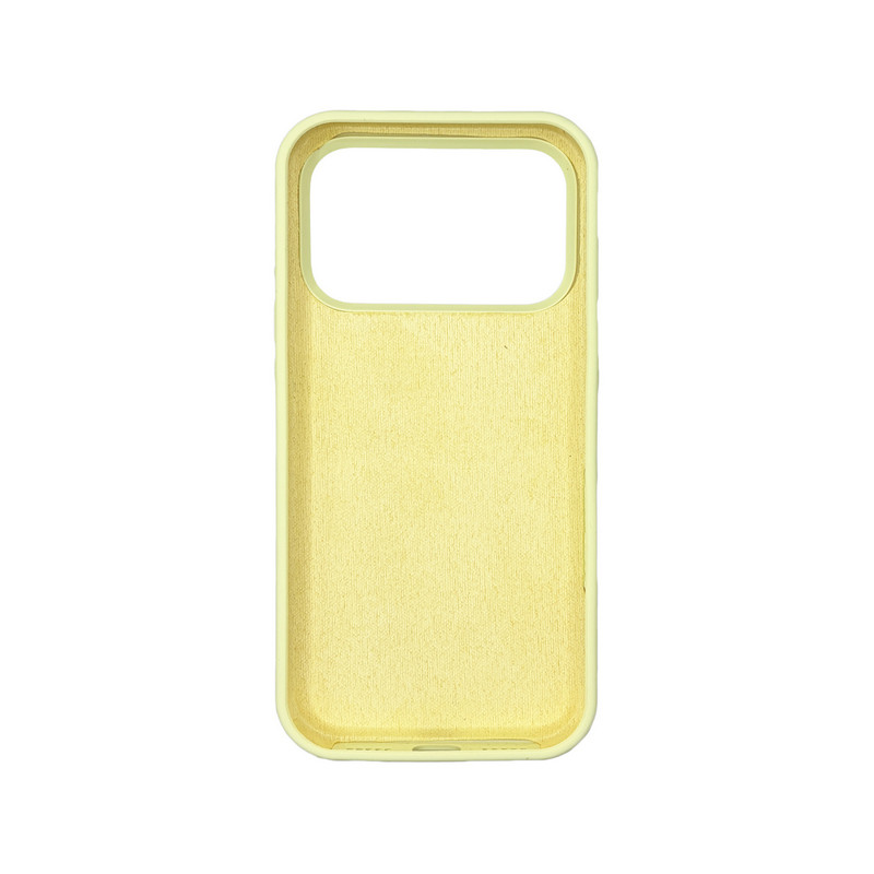 Чехол Silicone Case Желтый (Mellow Yellow) iPhone 17 Pro
