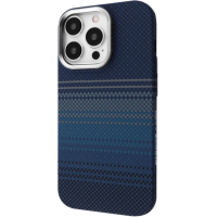 Чехол накладка Proove Gleam Case with Magnetic Ring iPhone 16 Pro Max Blue stripes