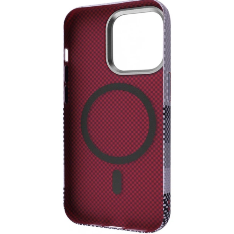 Чехол накладка Proove Gleam Case with Magnetic Ring iPhone 16 Pro Max Blue stripes
