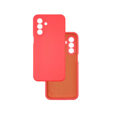 Чехол накладка Silicone Cover Soft Touch ЗК Samsung A16 Коралл