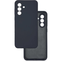Чохол накладка Silicone Cover Soft Touch ЗК Samsung S24 / S25 темно-сірий