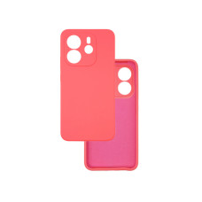 Чехол накладка Silicone Cover Soft Touch ЗК Xiaomi Redmi Note 14 4G Коралл