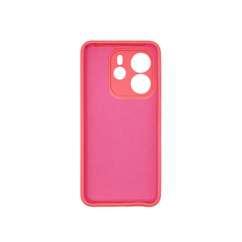Чохол накладка Silicone Cover Soft Touch ЗК Xiaomi Redmi Note 14 4G Корал