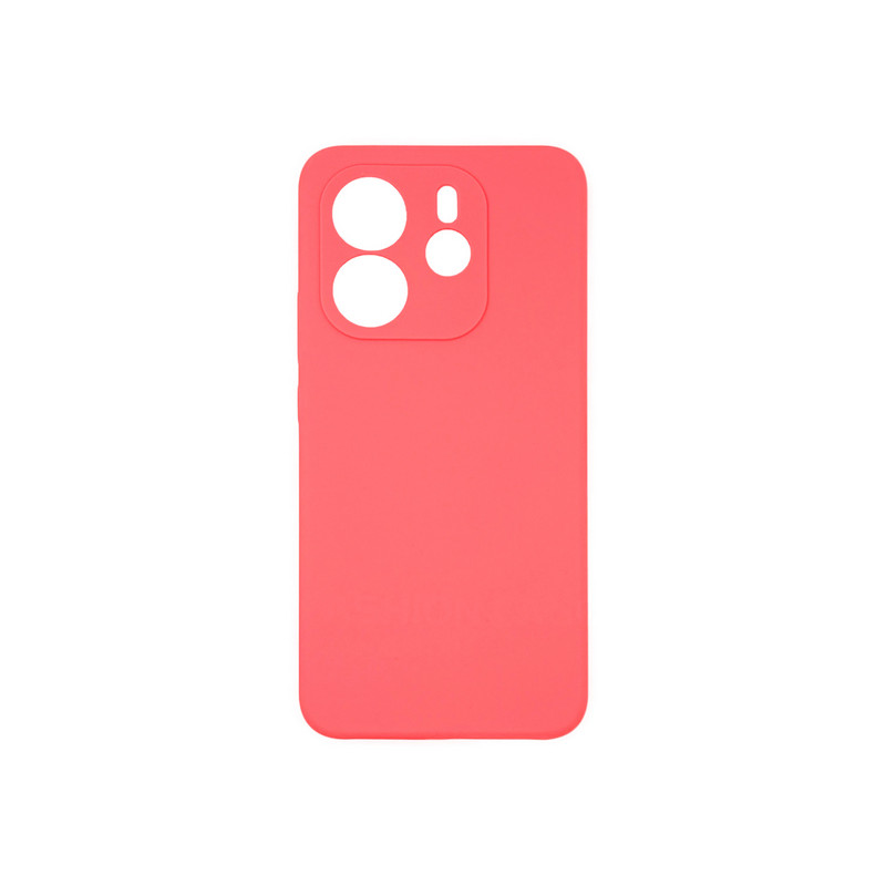 Чохол накладка Silicone Cover Soft Touch ЗК Xiaomi Redmi Note 14 4G Корал