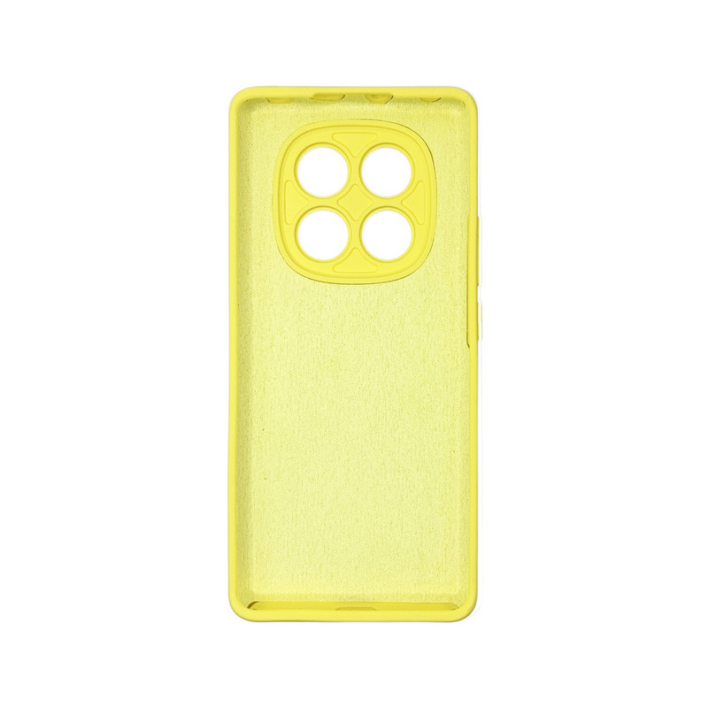 Чохол накладка Silicone Cover Soft Touch ЗК Xiaomi Redmi Note 14 Pro 4G Жовтий
