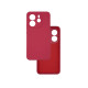 Чехол накладка Silicone Cover Soft Touch ЗК Xiaomi Redmi Note 14 4G Вишня
