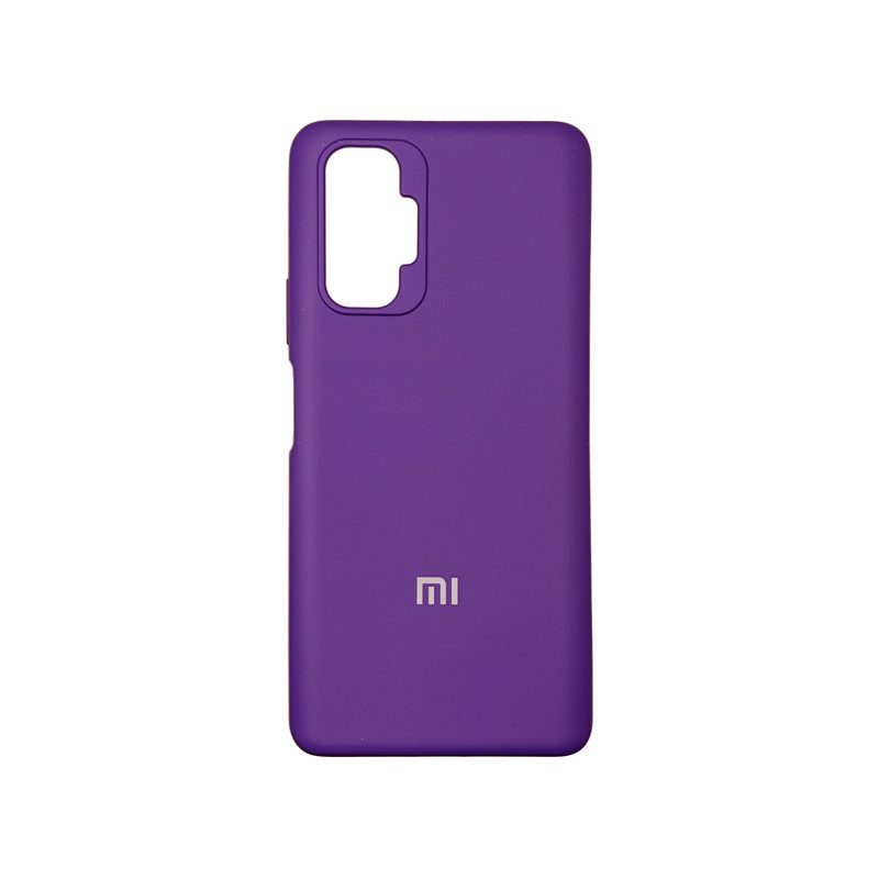 Чохол накладка Silicone Case Xiaomi Redmi Note 10 Pro/Max Фіолетовий