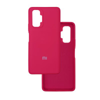Чехол накладка Silicone Case Xiaomi Redmi Note 10 Pro/Max Вишня