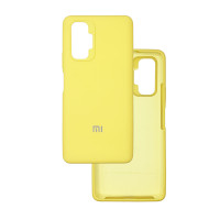 Чохол накладка Silicone Case Xiaomi Redmi Note 10 Pro/Max Жовтий