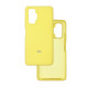 Чехол накладка Silicone Case Xiaomi Redmi Note 10 Pro/Max Желтый