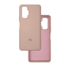 Чехол накладка Silicone Case Xiaomi Redmi Note 10 Pro/Max Пудра